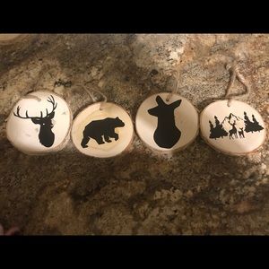 Wood ornaments